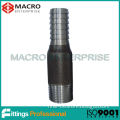 carbon steel black hose nipple king nipple